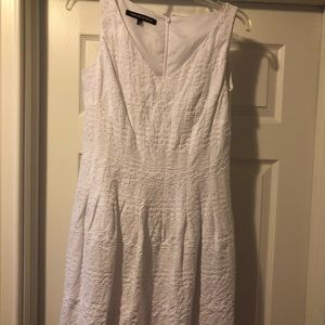 White cotton dress